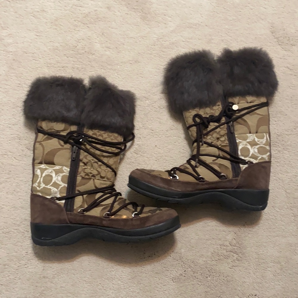 coach winter boots